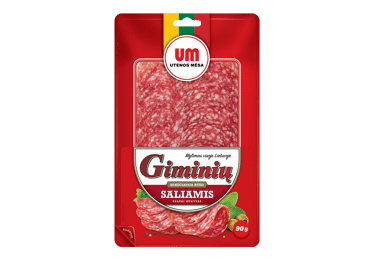 Šaltai rūkytas GIMINIŲ saliamis, a. r., 90 g