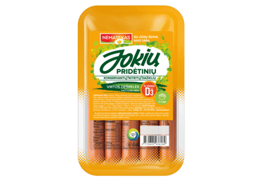 Virtos dešrelės JOKIŲ PRIDĖTINIŲ E su vitaminu D, a. r., 210 g