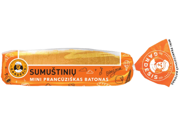 SUMUŠTINIŲ mažas prancūziškas batonas, 220 g