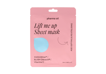 Lakštinė veido kaukė PHARMA OIL LIFT ME UP, 1 vnt.