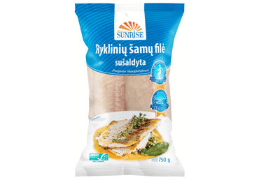 Frozen catfish fillet without skin