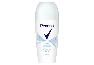 Moteriškas rutulinis dezodorantas REXONA COTTON DRY, 50 ml