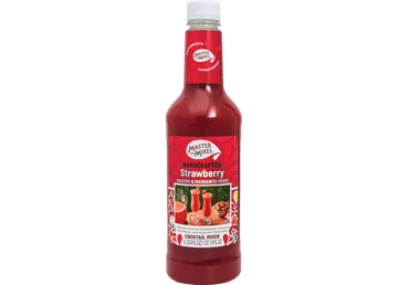 Cocktail mix for preparing "Strawberry Daiquiri Margarita", MASTER OF MIXES, 1 l