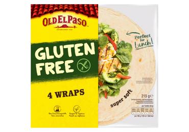 Tortilijos be glitimo OLD EL PASO XL, 215 g