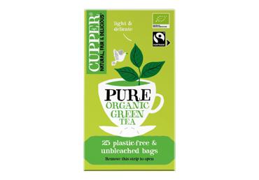 Organic green tea CUPPER, 43 g