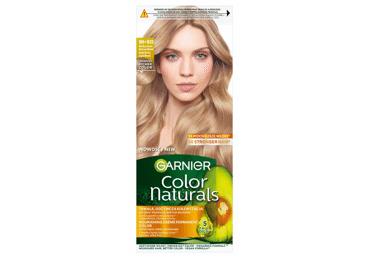 Garnier Color Naturals 9N=9.13, labai šviesi smėlio blondinė. 