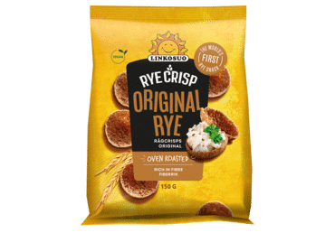 Rye bread chips LINKOSUO ORIGINAL, 150 g