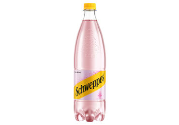 Gazuotas gaivusis gėrimas SCHWEPPES PINK MIXER, 1 l