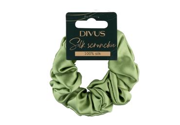 Šilkinė gumelė, DIVUS, midi, žalia, 1vnt.