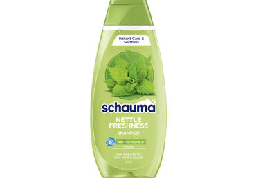 Plaukų šampūnas SCHAUMA Nettle, 400 ml