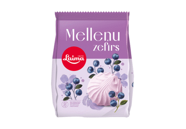 Marshmallows LAIMA, blueberry flavor, 200 g