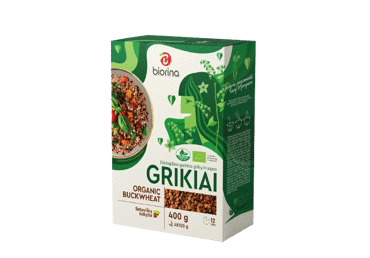 Grikiai BIORINA (ekologiški), 400 g
