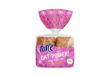 Porcinės duonelės TOSTE OAT POWER, atitirpintos, 240 g