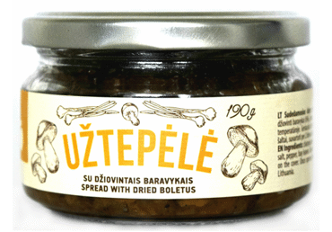 Dried porcini mushroom spread SKANOVE, 190 g