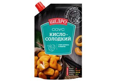 Saldžiarūgštis padažas SCHEDRO, 200 g