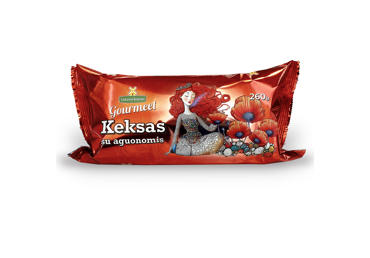 Keksas su aguonomis, 260 g