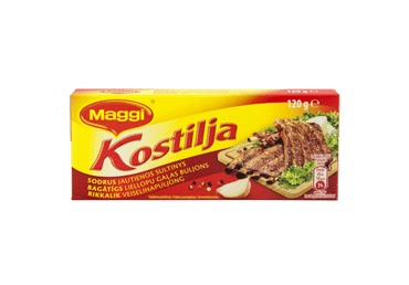 Sodrus jautienos sultinys MAGGI KOSTILIJA (12 x 10 g), 120 g