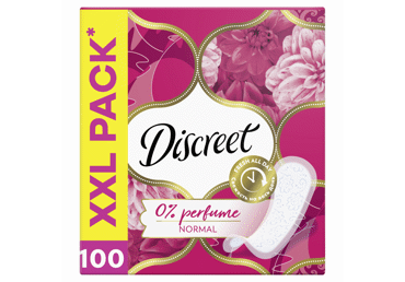 Sanitary Pads DISCREET Normal, 100 pcs.