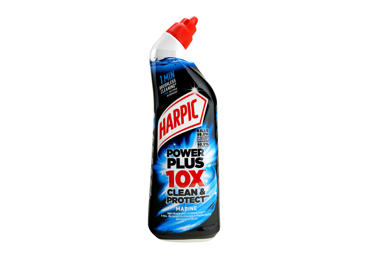 Дезинфицирующее средство для туалетов “Harpic Power Plus Clean & Protect Marine”, 750 мл