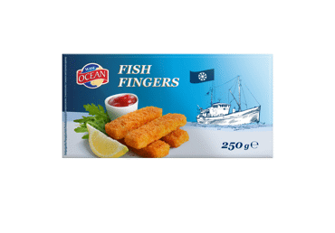 Frozen fish fingers WIDE OCEAN, 250 g