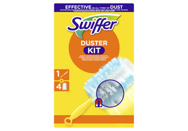 Dulkių šluotelė SWIFFER mini rinkinys +4vnt