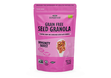 Ekologiška granola SUPERFOOD IMMUNITY BOOST, 300 g