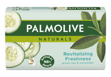 Gabalinis tualetinis muilas PALMOLIVE GREEN TEA & CUCUMBER, 90 g