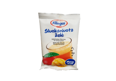 Layered jelly KLINGAI, mango flavor, 80 g
