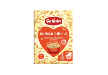 Avižiniai dribsniai GALINTA, 4 x 60 g, 240 g