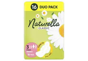 Гигиенические прокладки NATURELLA Classic Maxi, S3, 16 шт.