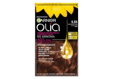 Plaukų dažai GARNIER OLIA, Nr. 5.35, 1 vnt.
