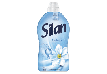 Skalbinių minkštiklis SILAN FRESH SKY, 64 skalb., 1.41 l