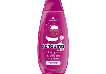 Vaikiškas plaukų šampūnas ir balzamas SCHAUMA KIDS, 400 ml