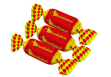 Candies PERGALĖ OBUOLIUKAI, 1 kg
