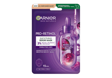 Garnier sheet face mask, 22g