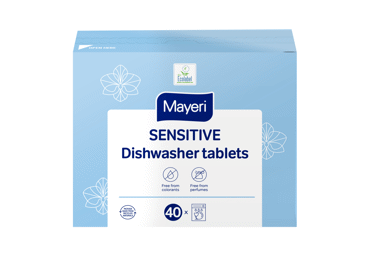 Dishwasher tablets MAYERI SENSITIVE, 40 pcs., 40 pcs.