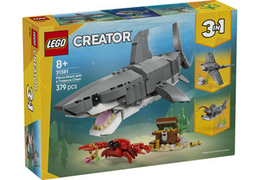 Konstruktorius LEGO Žiaurus Ryklys 31381