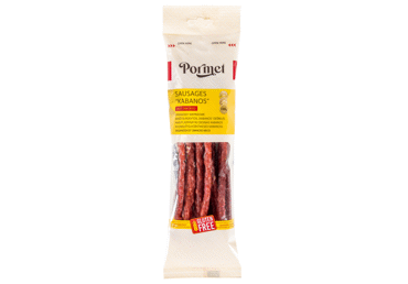 Karštai rūkytos KABANOS dešrelės PORMET, I r., 120 g