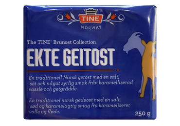 Goat milk cheese EKTE GEITOST TINE, 33% fat, 250 g