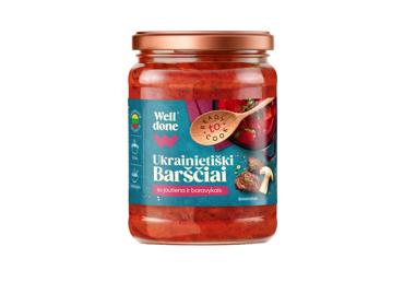 Ukrainian borscht WELL DONE with porcini mushrooms and beef, 480 g