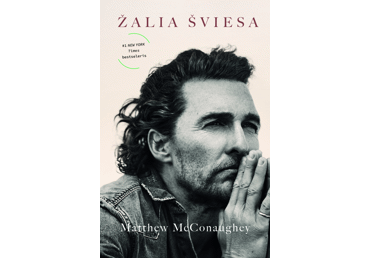 Knyga M. McConaughey ŽALIA ŠVIESA, 1 vnt.