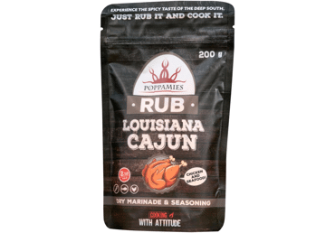 Spice mix POPPAMIES LOUISIANA CAJUN, 200 g