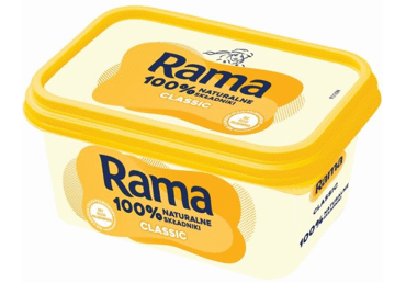 Margarinas RAMA CLASSIC, 75 % rieb., 400 g