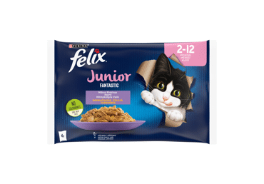 Konservuotas kačiukų ėdalas FELIX su mėsa padaže, 340 g