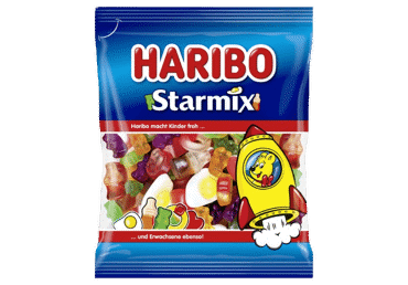 Guminukai HARIBO STARMIX, 100 g