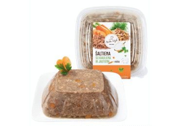 Virta kiaulienos ir jautienos šaltiena, nerūšinė, fasuota, 1 kg