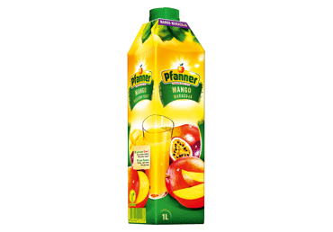 Mangų ir pasiflorų nektaras, 1 L