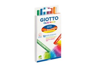 Aliejinės kreidelės GIOTTO OLIO (12 sp)
