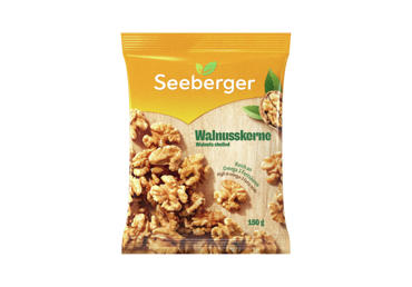 Gliaudyti graikiniai riešutai SEEBERGER, 150 g