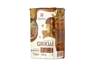 Grikių kruopos BIORINA, 800 g